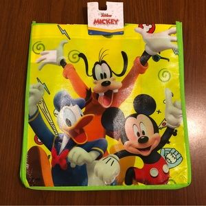 Disney Mickey & The Boys, Goofy & Donald Colorful Fun Large Reusable ♻️ Tote Bag